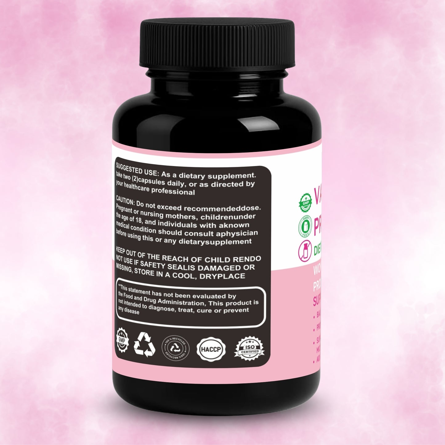 Vaginal Probiotic for Women – Feminine Health & pH Balance Support (120 Capsules)