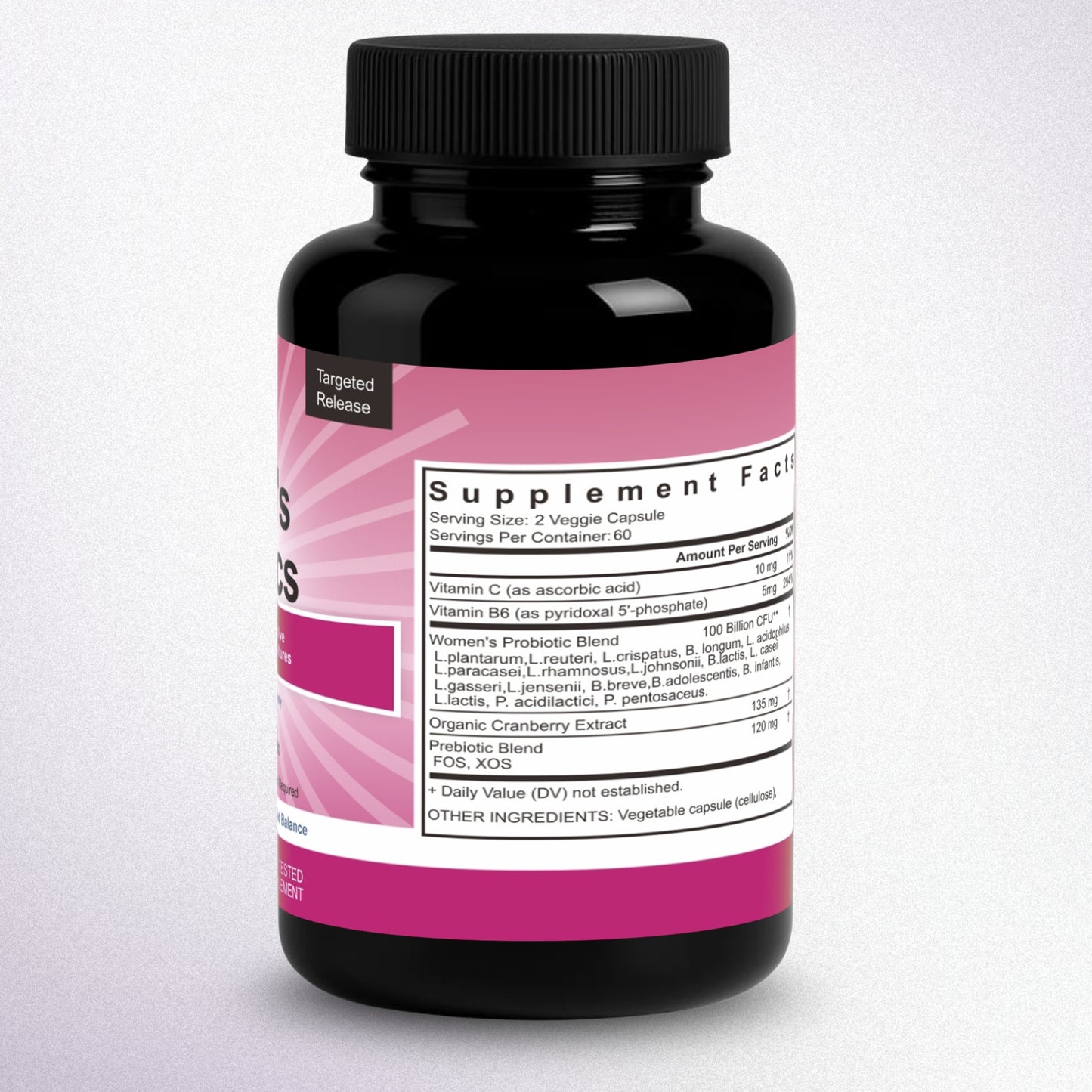 Garden of Health Women’s Probiotics – 100 Billion CFU, 18 Strains (120 Vegetarian Capsules)